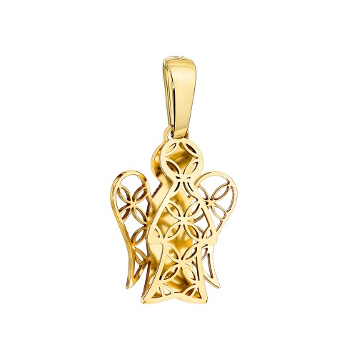 Zawieszka Aniołek ażurowy i plecki gładkie