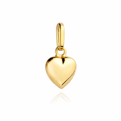 Zawieszka wisiorek serce pusta pr. 585