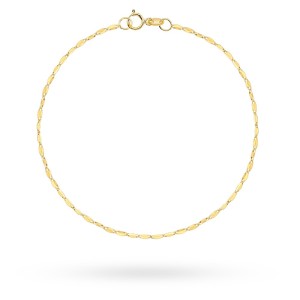 Gold bracelet - finesse. 375