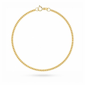 Bransoletka złota splot Lisi Ogon - 040
