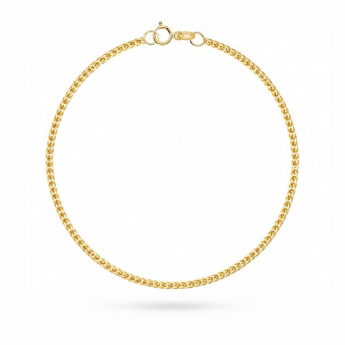 Bransoletka złota splot Lisi Ogon - 040