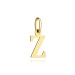 Zawieszka złota literka Z