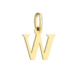 Zawieszka złota literka W