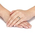 Złoty pierścionek pr. 333 mleczna droga 3.1633