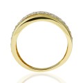 Złoty pierścionek pr. 333 mleczna droga 3.1633