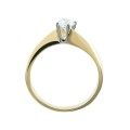 Złoty pierścionek pr. 333 idealny na zaręczyny 3.1520